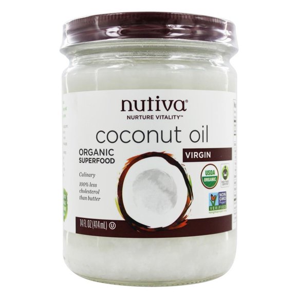 Nutiva - Coconut Oil Organic Virgin - 14 fl. oz.