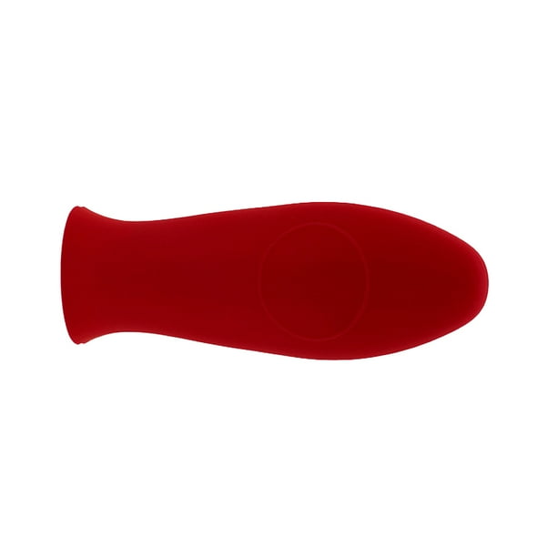 Ounissouiy Cubierta de mango de olla Utensilios de cocina Mangos de olla de hierro fundido Mangas Protector antiescaldado Cubiertas resistentes al Herramientas y accesorios para hornear Rojo