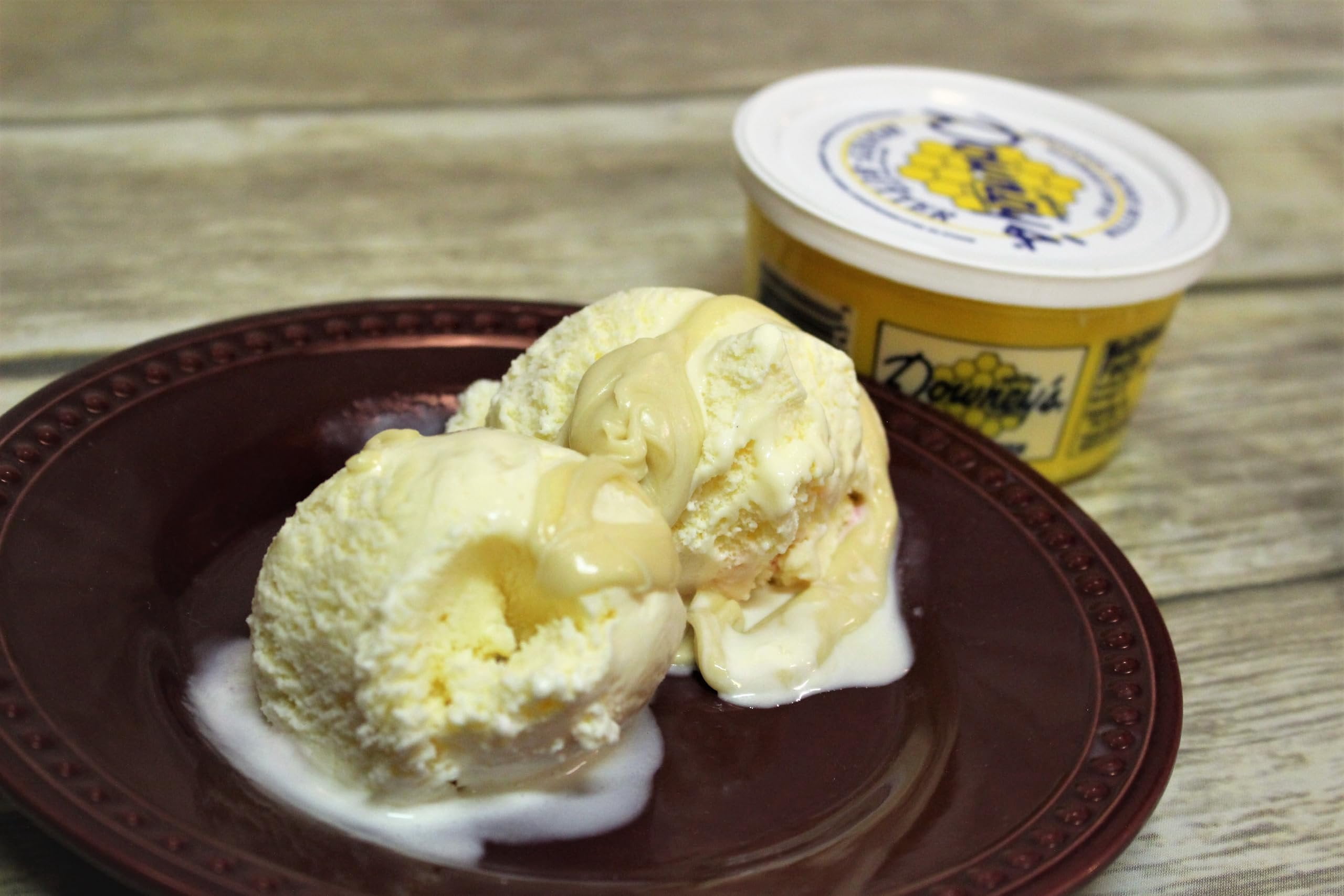 AmishTastes Downey's All-Natural Cinnamon Honey Butter, Favorite Amish Food, 8 Oz. Pack of 24