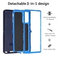 thumbnail image 6 of For Samsung Galaxy S21 Shockproof Rugged Hybrid Silicone Hard Case Cover, 6 of 8