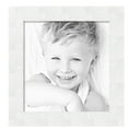 thumbnail image 2 of ArtToFrames 19" x 20" White Shatter Modern Picture Frame, 19x20 inch White Wood Poster Frame (WOM-5270),  Pack, 2 of 7