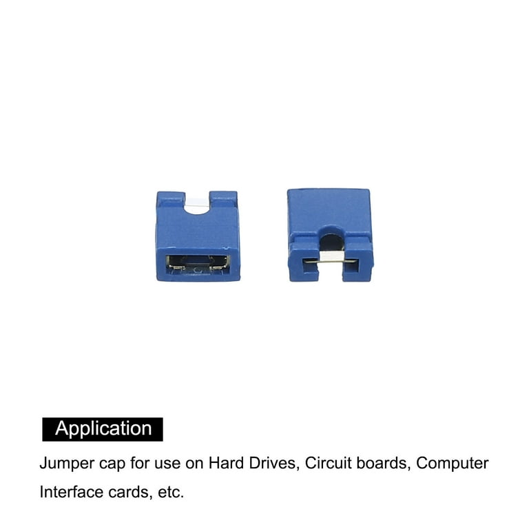 2.54mm Jumper Caps Shunts Short Circuit Connection Pin 2.54mm Jumper Caps Shunts Short Circuit Connection Pin