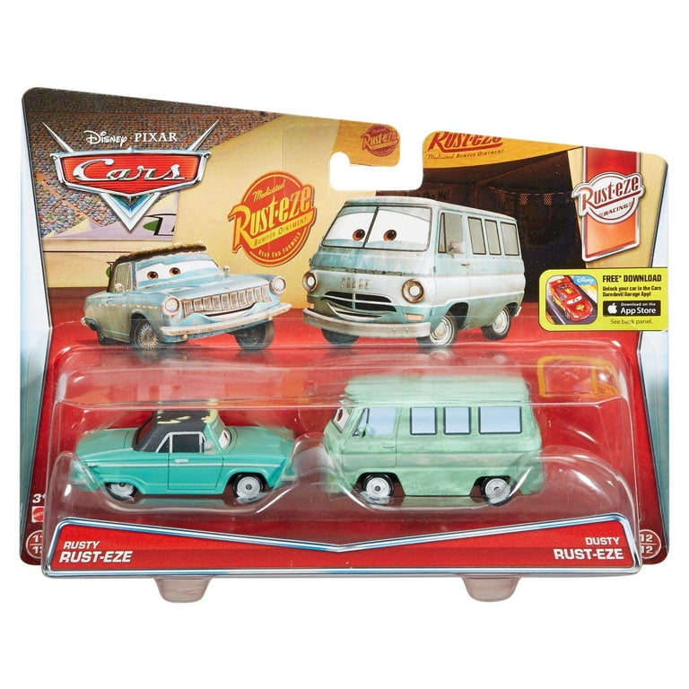 Disney/Pixar Cars Rusty Rust-Eze & Dusty Rust-Eze Die-Cast 2 Disney/Pixar Cars Rusty Rust-Eze & Dusty Rust-Eze Die-Cast 2