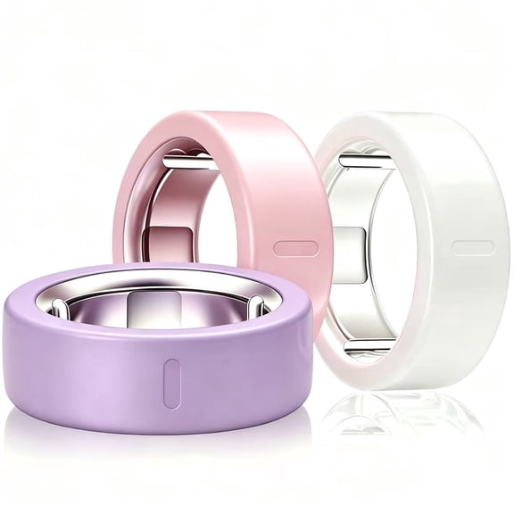 (3 Packs)Silicone Case for Smart Ring 5, Soft Anti Scratch Protective Sleeve Ring Guard for Smart Ring, Lightweight Sensor Friendly Cover