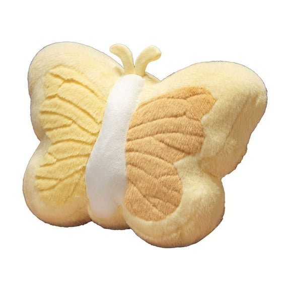 Leodye 1PCS Butterfly Throw Pillow, Butterfly Shaped Decorative Pillow for Sofa Couch Bed, Plush Velvet Lumbar Support Cushion for office Chair & Car Seat -16.54x11.81x3.94in