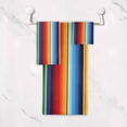 thumbnail image 5 of GZHJMY Mexican Blanket Stripes Towel Set of 3, Highly Absorbent Soft Towels with Bath Towel, Hand Towel and Washcloth for Bathroom Hotel Gym Spa, 5 of 7
