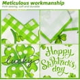 thumbnail image 3 of Happy St.Patricks Day Table Runner 72 Inches, St.Patricks Day Decorations Shamrock Seasonal Spring Holiday Table Decorations for Kitchen Dining Coffee or Indoor and Outdoor Home Parties Decor, 3 of 6