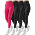 thumbnail image 1 of Pack 4 Colores Leggins Faja Termicos Afelpados Unitallas Yoga, 1 of 5