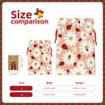 thumbnail image 3 of Fuzoiu Daisy and Ladybug Print Christmas Gift Bag,Burlap Gift Bag with Drawstring Closure & Hang Tag,Perfect for Holidays, Birthdays, and Special Occasions-Small, 3 of 7