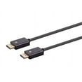 thumbnail image 2 of Monoprice DisplayPort 1.4 EasyPlug Nylon Braided Cable, 3ft, Gray, 2 of 2