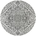 thumbnail image 3 of JONATHAN Y SANTA MONICA 8' Round Area Rug, Estrella Bohemian Medallion Textured Weave - Black/Gray, SMB105D-8R, 3 of 4