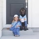 thumbnail image 4 of Funny Express Clothes Disfraz divertido para perros y gatos Disfraz de mascota de Halloween Abrigos y chaquetas Regalos para mascotas Azul (S) ER, 4 of 4