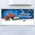 thumbnail image 3 of Decoración para puerta de garaje de 7 x 16 pies, poliéster, colgante de Navidad, decoración reutilizable para el hogar Tmvgtek libre de BPA, 3 of 8