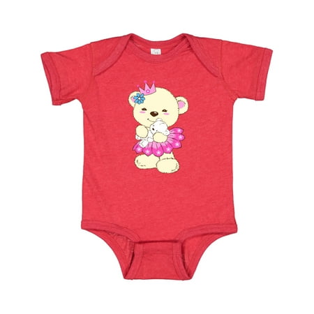 

Inktastic Princess Bear Gift Baby Girl Bodysuit