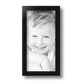 thumbnail image 2 of ArtToFrames 5" x 10" Satin Black Tall Picture Frame, 5x10 inch Black Wood Poster Frame (WOM-1852), 2 of 8