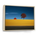 thumbnail image 2 of Designart "Sunset Horizons Endless In Prairies I" Prairies Floater Framed Wall Art Living Room, 2 of 5