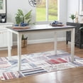 thumbnail image 2 of Powell Drew Counter Height Dining Table, White, 2 of 8