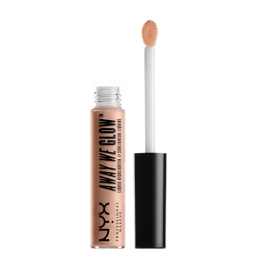 NYX Professional Makeup Away We Glow Liquid Highlighter, Moonbeam
