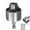 Silvery_New#43835, variant on PVC Pipe Thread Cutter for Internal and External Threads, Double-Ended PVC/PPR Threader Bit for Drill and Hand Tools, Leak-Free Water Pipe and Irrigation Installations