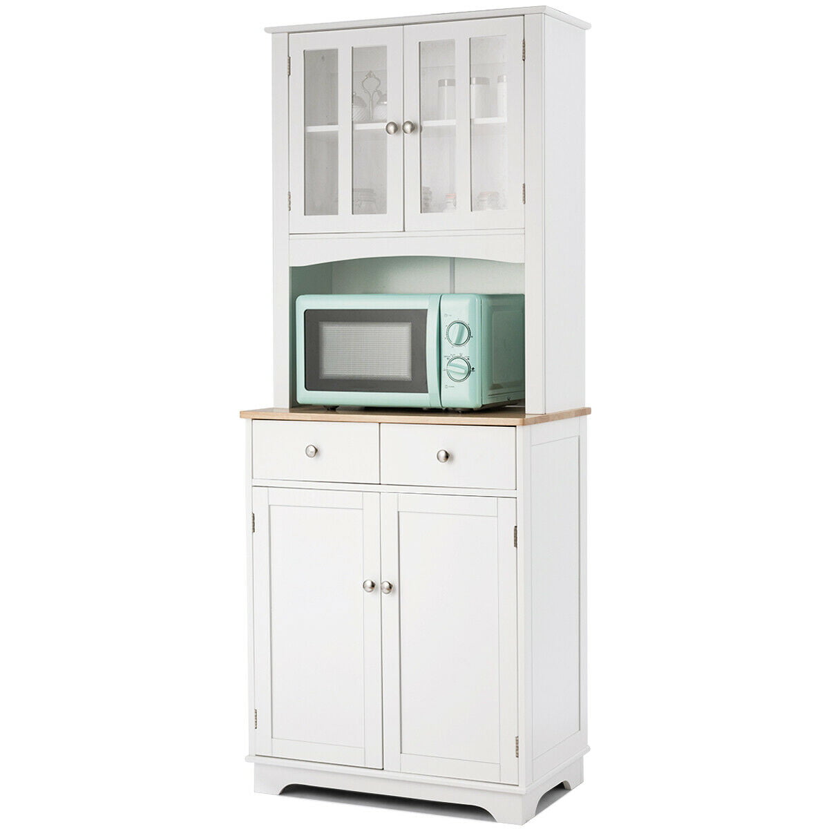  Kitchen Storage Cabinet With Microwave Cart for Simple Design