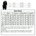 thumbnail image 6 of UVN Sweatshirts for Women Colorblock Striped Long Sleeve Shirts Tunic with Pockets Side Split Pullover Tops, 6 of 6