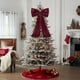 thumbnail image 1 of CREATITOY 15.75x43.31 Inches Wire-Supported Christmas Bow Ornament - Large Hanging Decor for Christmas Tree Branches Holiday Venue Setup, 1 of 7