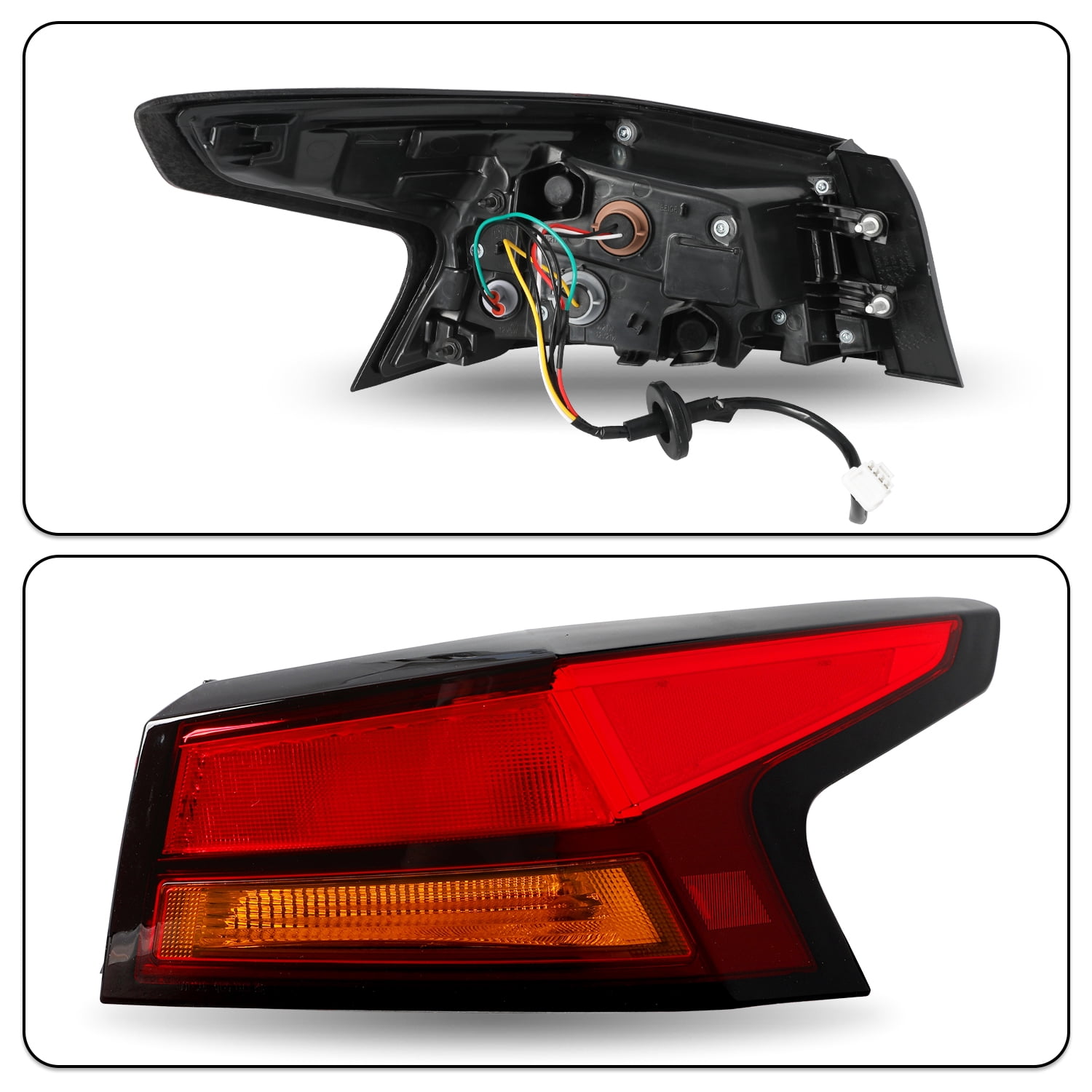 For 2019-2022 Nissan Altima Factory Outer Passenger Side Tail Light Brake Lamp