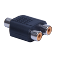thumbnail image 3 of 8 Pcs RCA AV Splitter Y Adapter 1 Female 2 Female, Black, 3 of 4