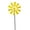 Yellow, variant on SIEYIO Wrought Iron Rotating Windmill Metal Wind Spinner Landscape Ornament for Outdoor Courtyard Yard Lawn Pinwheel Decor