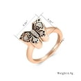 thumbnail image 2 of Butterfly Ring Cremation Jewelry for Ashes Keepsake Jewelry Urns Ring Memorial Jewelry Finger Ring, 2 of 7