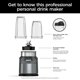 thumbnail image 5 of Reacondicionado Batidora personal Ninja BN400 Nutri Pro Compact de 1000 W, 5 of 9