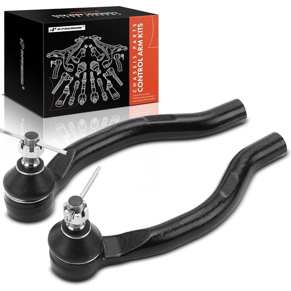 A-Premium 2Pcs Front Outer Tie Rod End Kit Compatible with Honda Civic 2012-2015 & Acura ILX 2013-2022