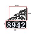 thumbnail image 2 of Address America  Oak Lamppost Sign - 6" x 16" Plaque, 2 of 4