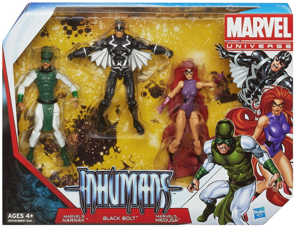 THE WEST COAST AVENGERS Marvel Universe 4" inch Action Figures 3-pack 2013 