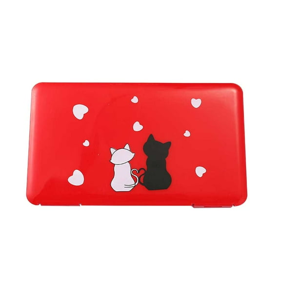Support Jetable pour Masque Facial Organisateur Étui de Rangement Portable PP Type 8 19x11x1.2cm