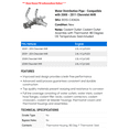 thumbnail image 2 of Water Distribution Line - Compatible with 2008 - 2011 Chevy HHR 2009 2010, 2 of 2