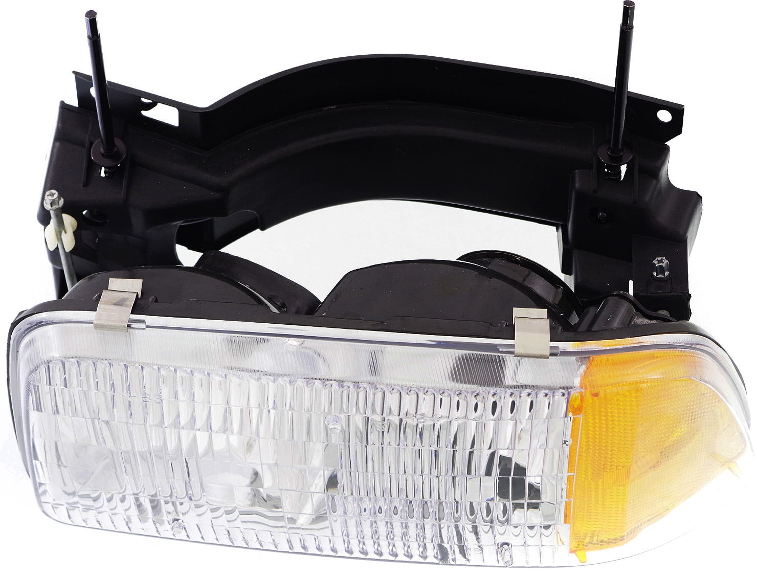 Headlight Compatible With 1994-1997 GMC Sonoma 1995-1997 Jimmy Left Driver Halogen With bulb(s)