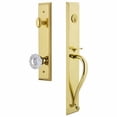 thumbnail image 3 of Grandeur Fifth Avenue S Grip Single Cylinder Handleset with Versailles Interior Knob, 3 of 5