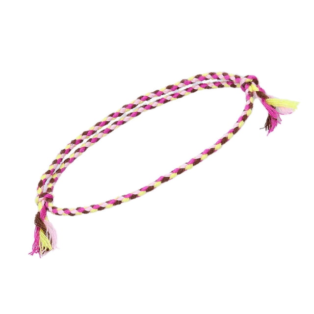 Sonducket trenzada de punto multicolor joyería estética tejida a mano ganchillo Universal Beach Teen Girls Accesorios Ropa, zapatos y accesorios Miscelánea tipo 24