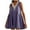 Purple, variant on Mini Dresses for Women 2024 Plus Size Casual Comfort Solid Color Sleeveless V-Neck Dress