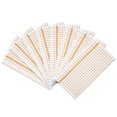 thumbnail image 4 of Arkwright Classic Checkered Dishcloth 8-Pack, Cotton Kitchen Dish Cloths, 13x13 in., Tan and White Check Pattern, 4 of 5