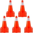 thumbnail image 1 of Base de PVC Traffic Cones VEVOR de 18 pulgadas con collares reflectantes x20, 1 of 9
