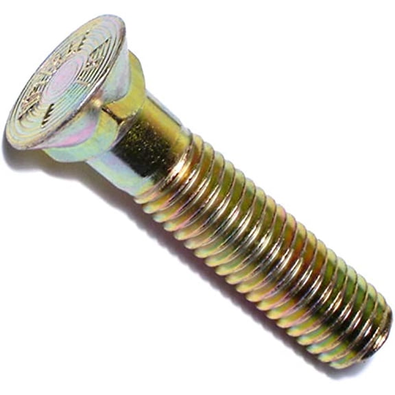 1/2"-13 x 2-1/4" Zinc Grade 8 Repair Head Plow Bolts PLBLT-049 (83 pcs.)
