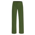 thumbnail image 3 of GaThRRgYP Toddler Pants Girls,Girls Wide Leg Cargo Pant,Girls Loose High Waist Wide Leg Pants Workout Out Leggings Casual Trousers Yoga Gym Pants Army Green 9 Years, 3 of 3