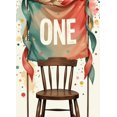 thumbnail image 3 of Cute Fabric Banner with ONE Lettering and Heart Decorations for First Birthday Party Backdrop Party Supplies Photography Props Decorations Background, 3 of 7