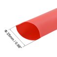 thumbnail image 2 of Uxcell Heat Shrink Tubing, Shrink Tube Cable Sleeve 3.3ft Red 0.98 in, 2 of 6