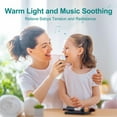 thumbnail image 4 of Electric Nasal Aspirator for Baby, Super Quiet, Baby Nose Sucker with Adjustable 3 Levels Suction, Electric Nose Suction for Baby, Built-in Music & Light Soothing with 3 Silicone Tips (White), 4 of 7