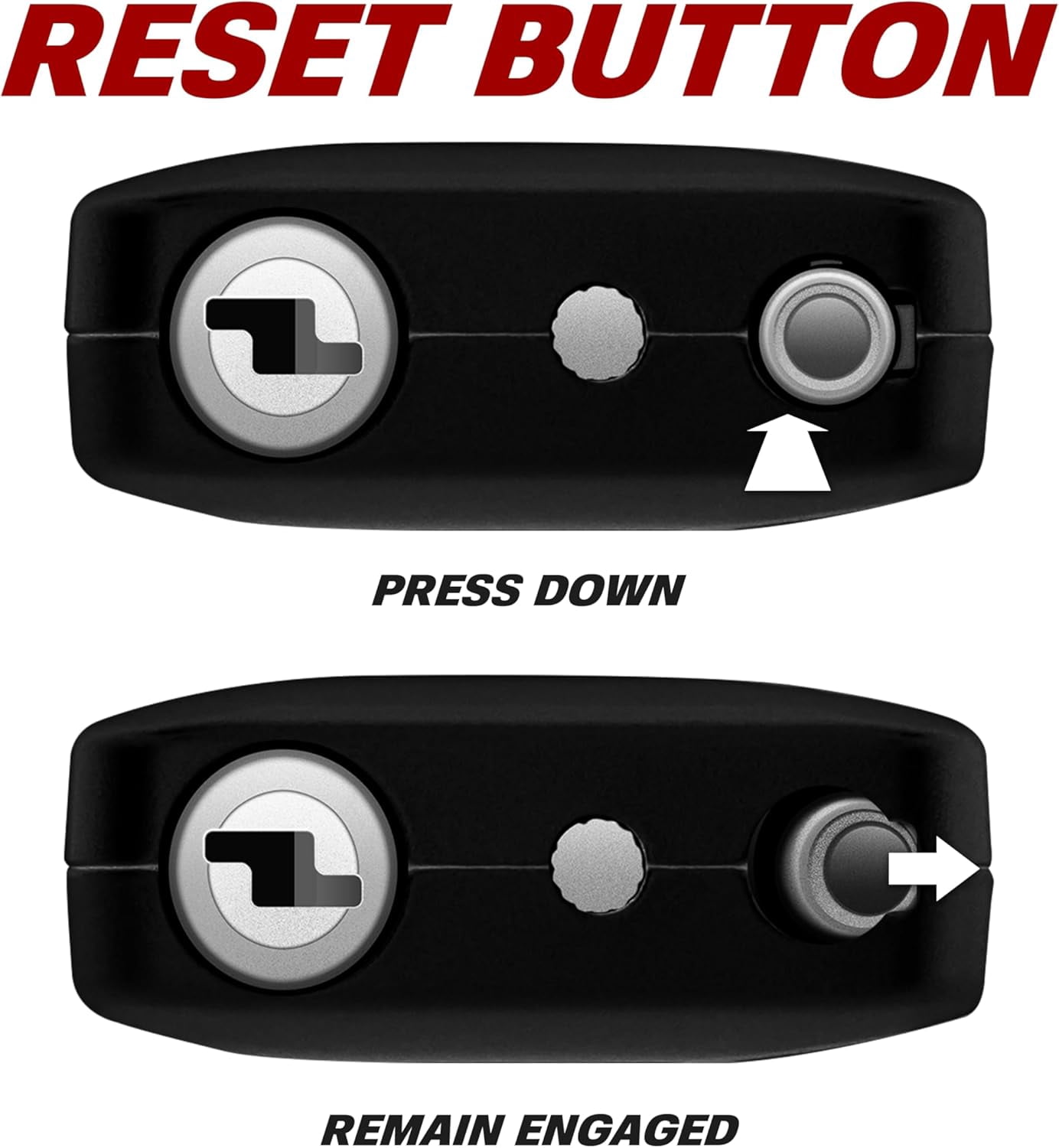 BV TSA Accepted 3-Digit Combination Travel Lock for Luggage, Gym Locker, Toolbox, Cabinets & More – Black, 2 Pack