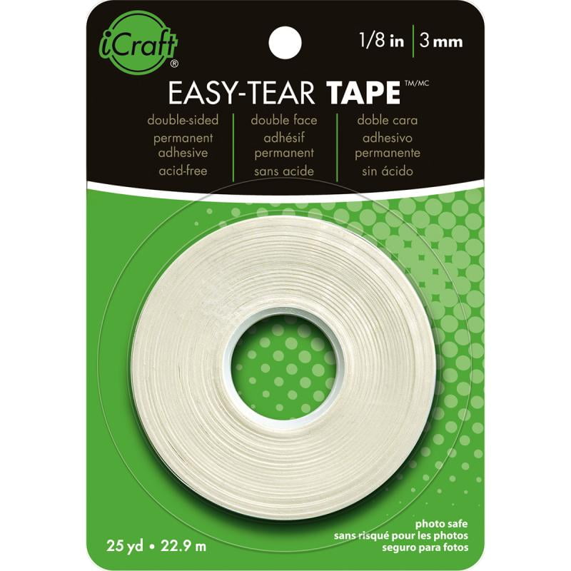 Icraft Easy-tear Tape-.125'x25yd