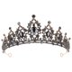thumbnail image 1 of KAKOWELY Diadema de novia vintage con corona decorativa de diamantes de imitación para novia y tocado de boda, 1 of 4